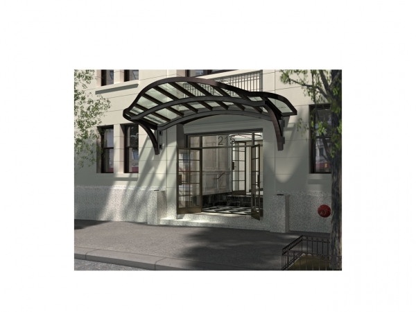 Render 2 with white space