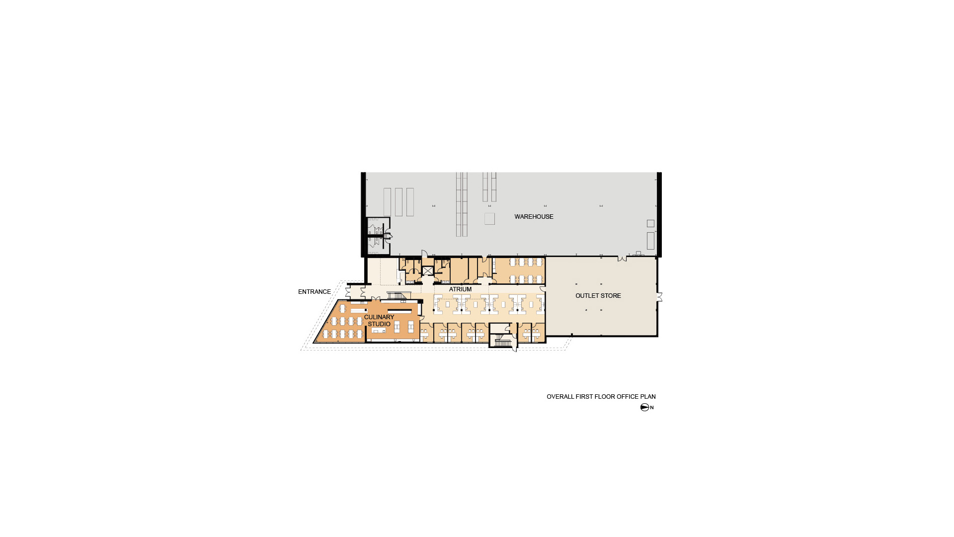 Zwilling J.A. Henckels USA Headquarters overall first floor office