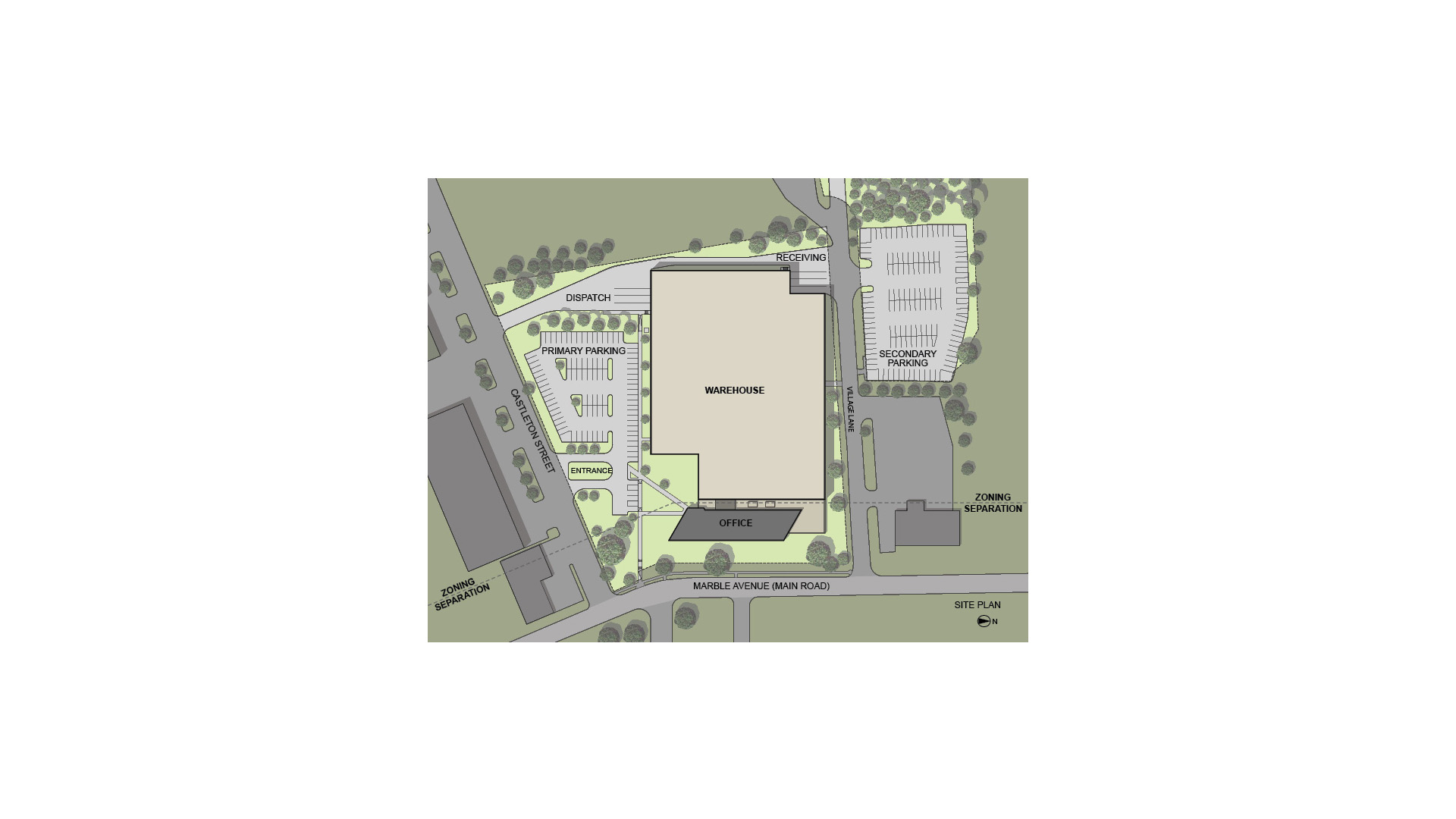 Zwilling J.A. Henckels USA Headquarters site plan