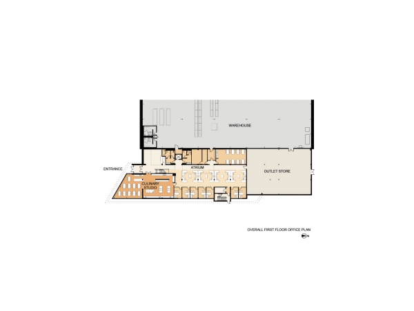 Zwilling J.A. Henckels USA Headquarters overall first floor office